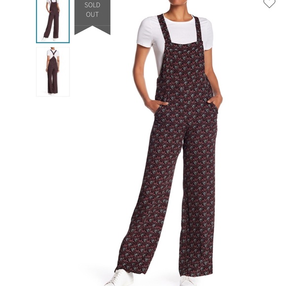 A.L.C. Kitt Patterned Silk Jumpsuit - Picture 4 of 7